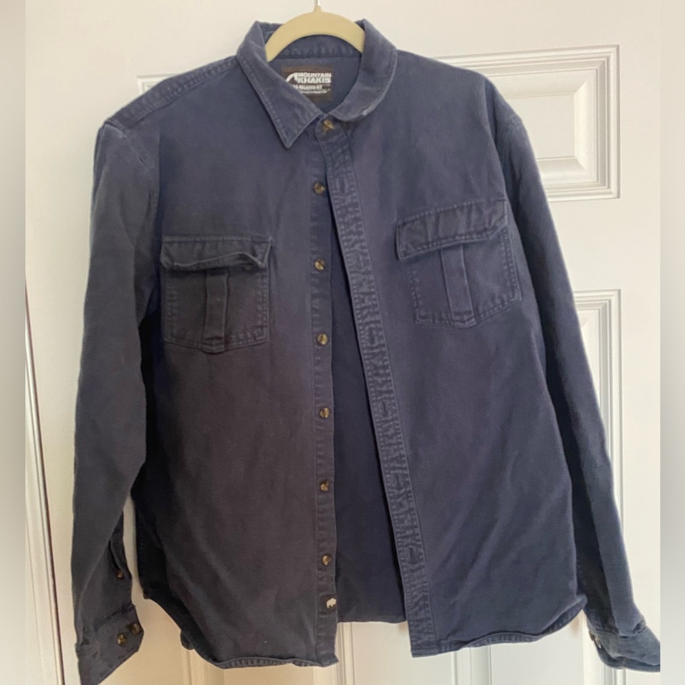 Mountain Khakis Dark Gray Shirt Jacket